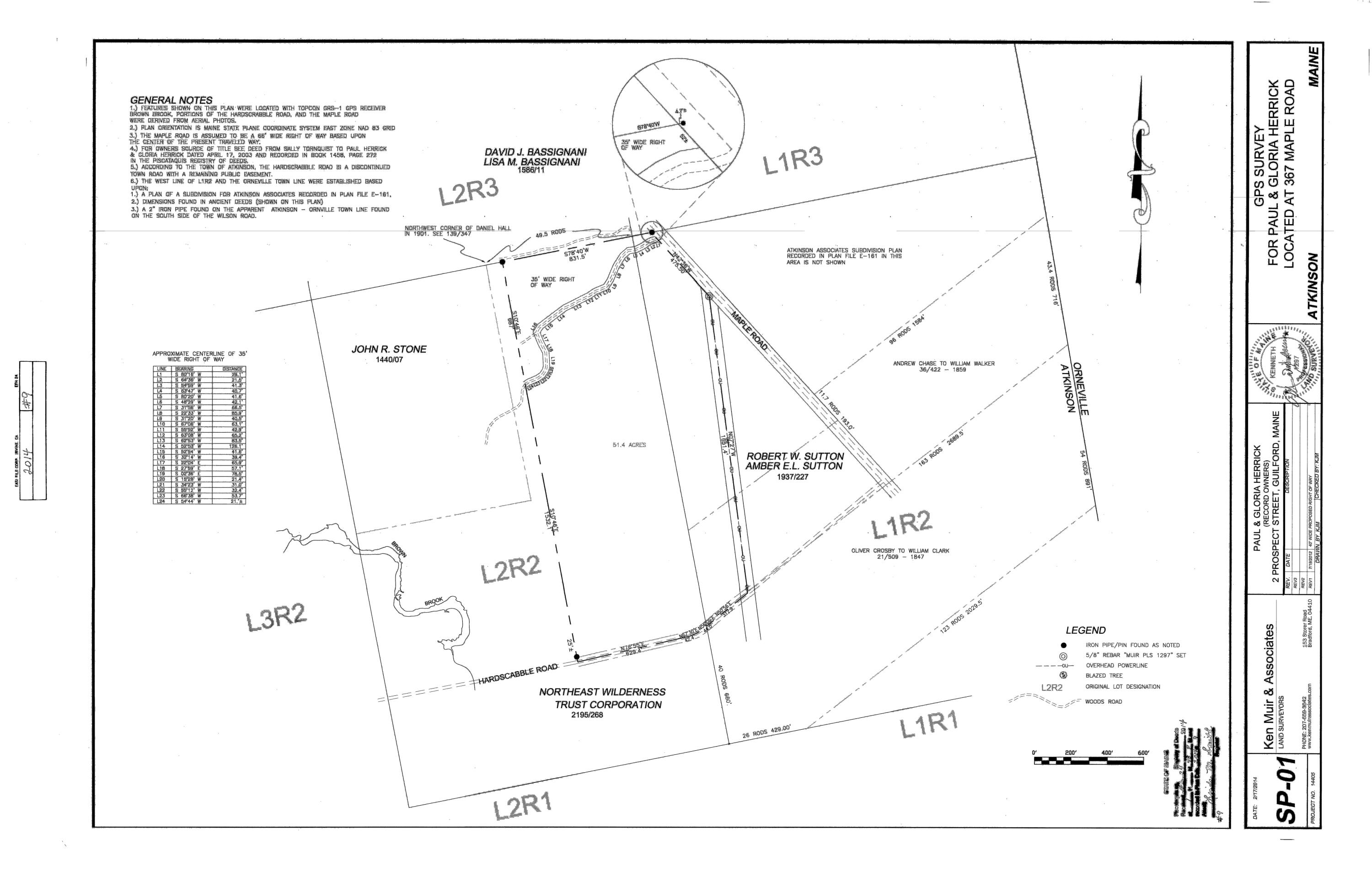 367 Maple Road Dover-Foxcroft, ME 04426 - Photo 9 of 9 Survey