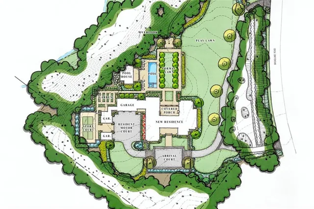 a table with chairs and a clock on it