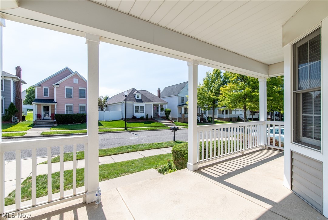 4425 Brooks Road Cleveland, OH 44105 - Photo 4 of 35 Front Porch and street view