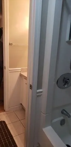 a bathroom with a sink