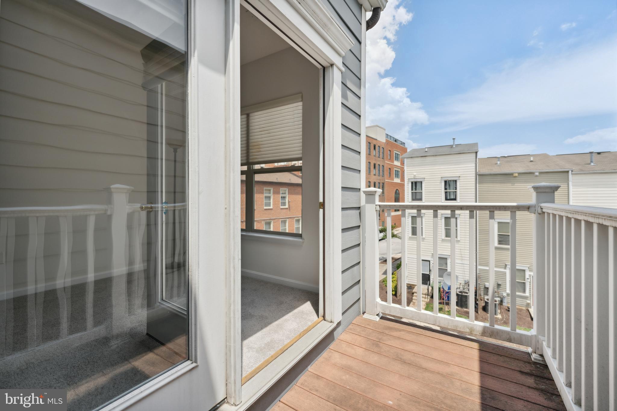 17 South Exeter Street, Unit 161 Baltimore, MD 21202 - Photo 17 of 27 a view of a balcony from door