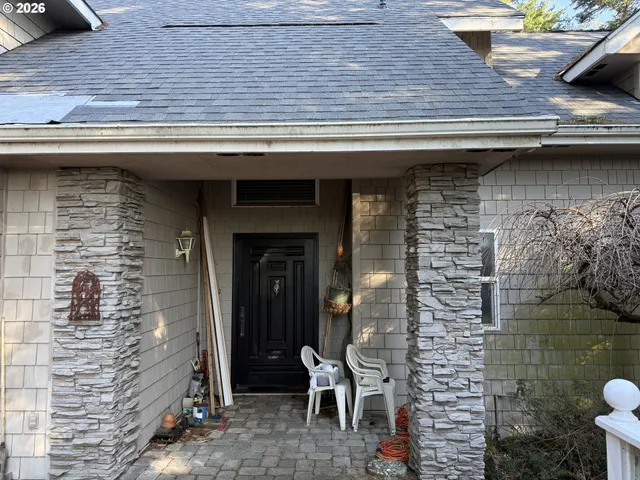 a close view of water heater room