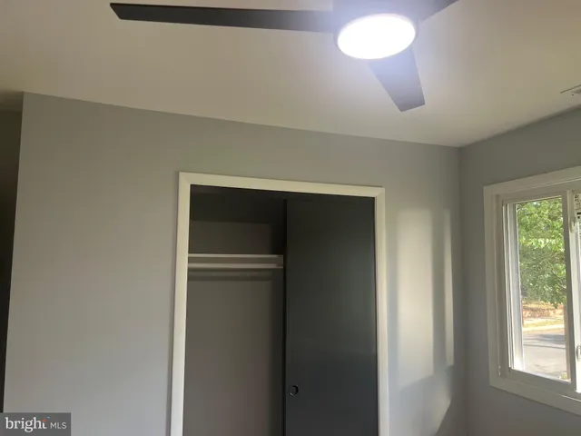 a view of closet area