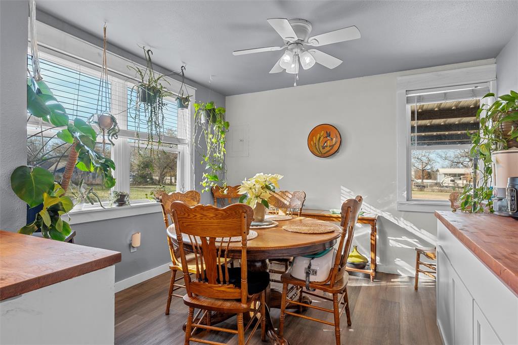 221 Saffle Road Robinson, TX 76706 - Photo 15 of 40 a view of a dining room with furniture window and outside view