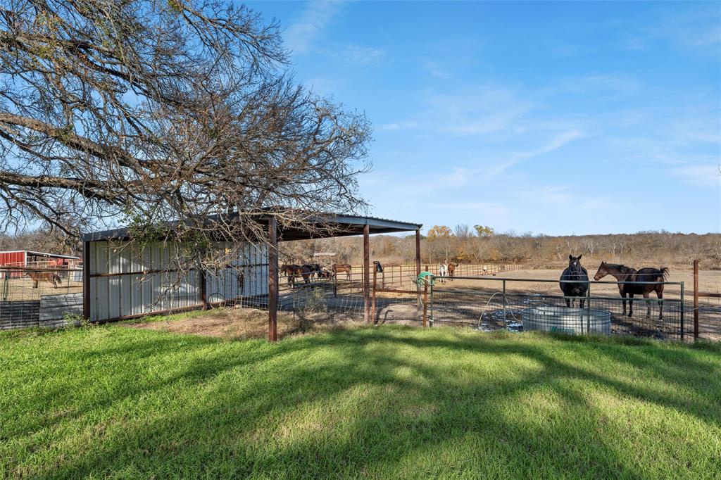 221 Saffle Road Robinson, TX 76706 - Photo 5 of 40 a view of a backyard with a garden and plants