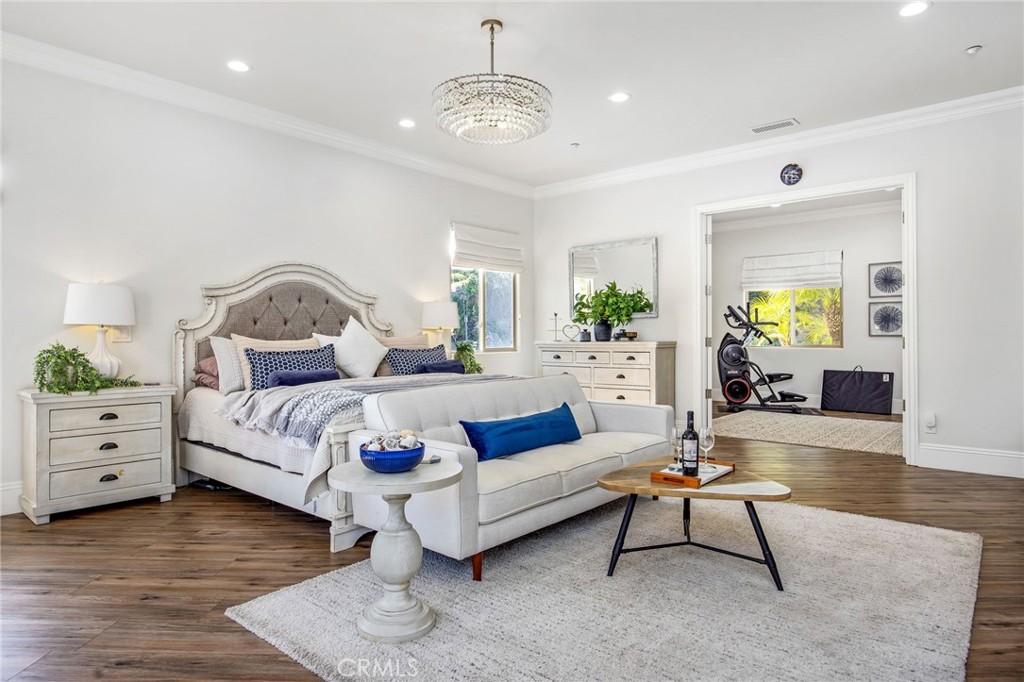 4709 Briana Court Fallbrook, CA 92028 - Photo 25 of 57 a living room with furniture and a chandelier
