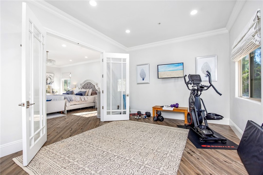 4709 Briana Court Fallbrook, CA 92028 - Photo 27 of 57 a view of a room with gym equipment