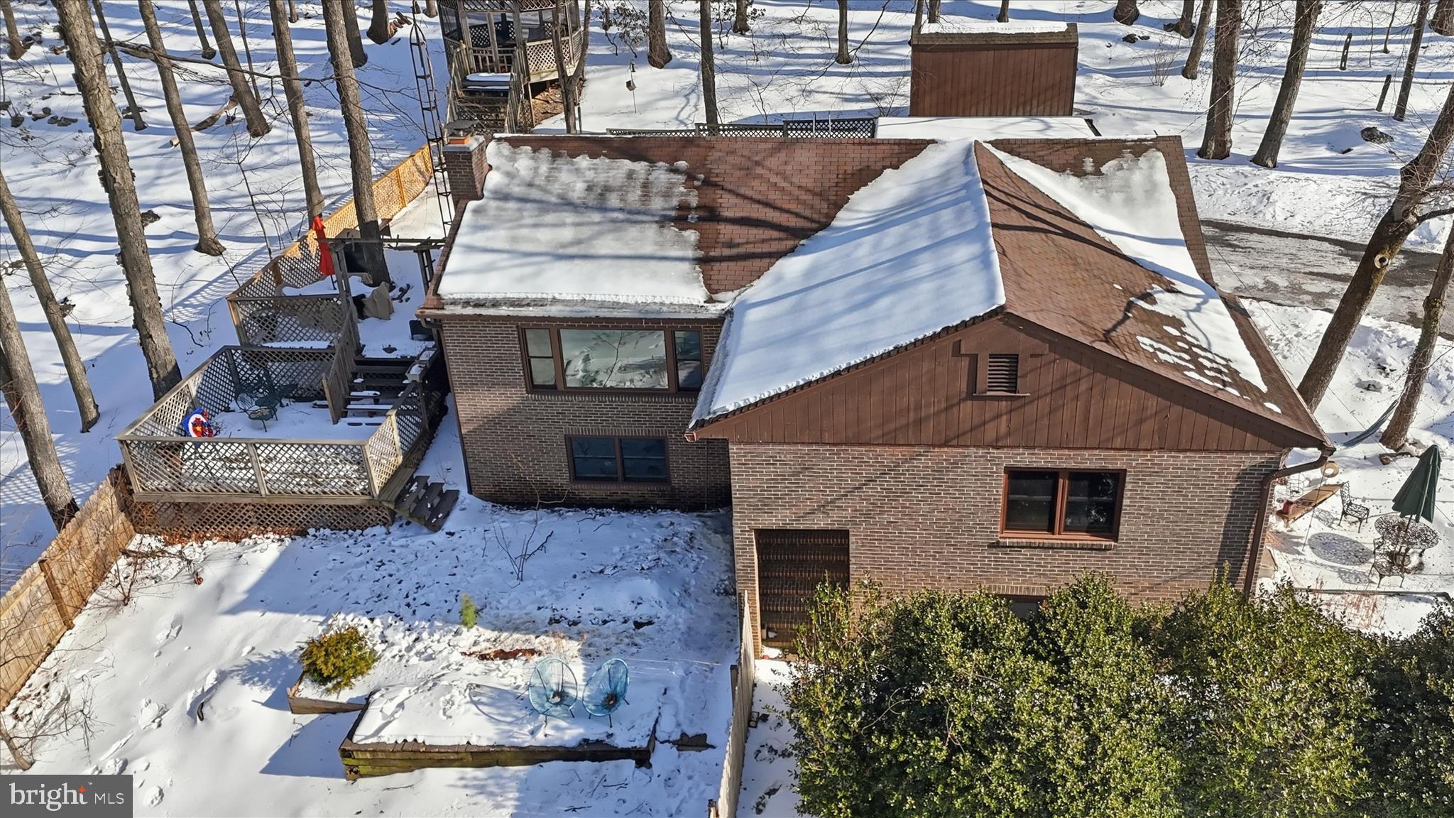 6415 South Clifton Road Frederick, MD 21703 - Photo 34 of 53 a aerial view of a house with a yard