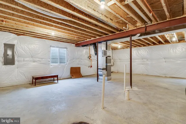 a view of a empty room