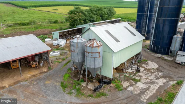 a front view of a house with patio