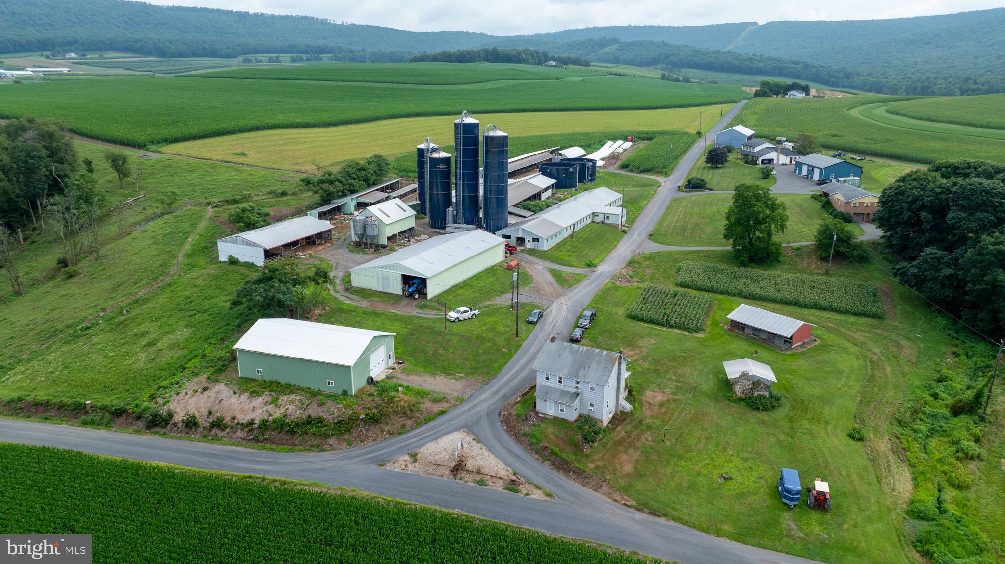 15 Snyder Road Pitman, PA 17964 - Photo 39 of 120 an aerial view of a house with outdoor space tennis court