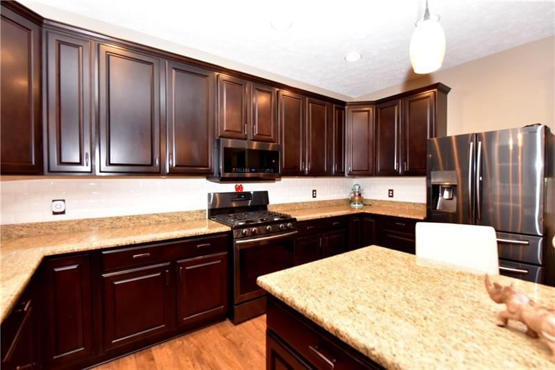 66 Pigeon Creek Road Eighty Four, PA 15330 - Photo 6 of 25 Granite, Newer Black Stainless Appliances