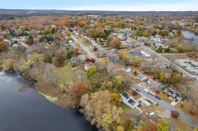 a view of city and mountain