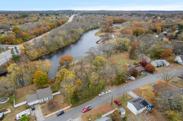 a view of city and mountain