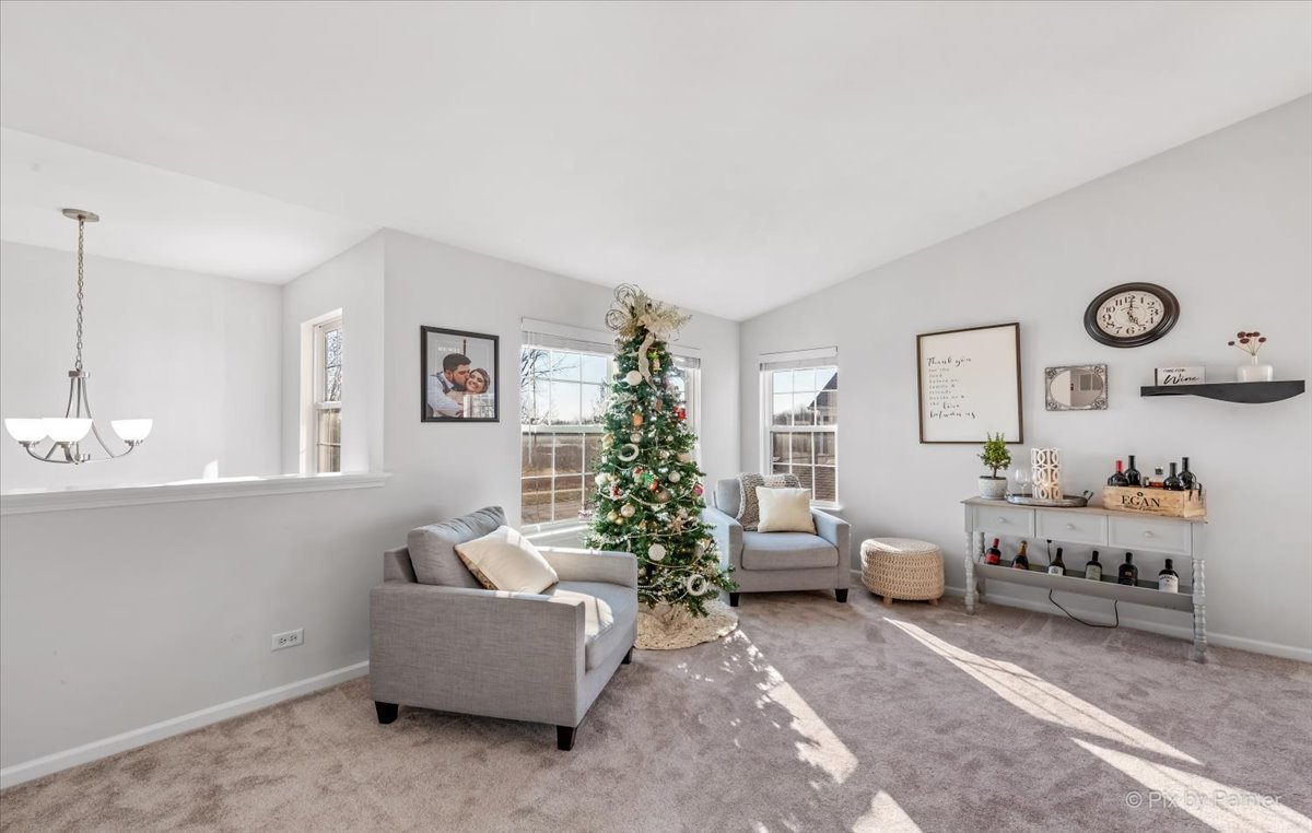 2464 Golf Ridge Circle, Unit 2464 Naperville, IL 60563 - Photo 7 of 28 a living room with furniture and a potted plant