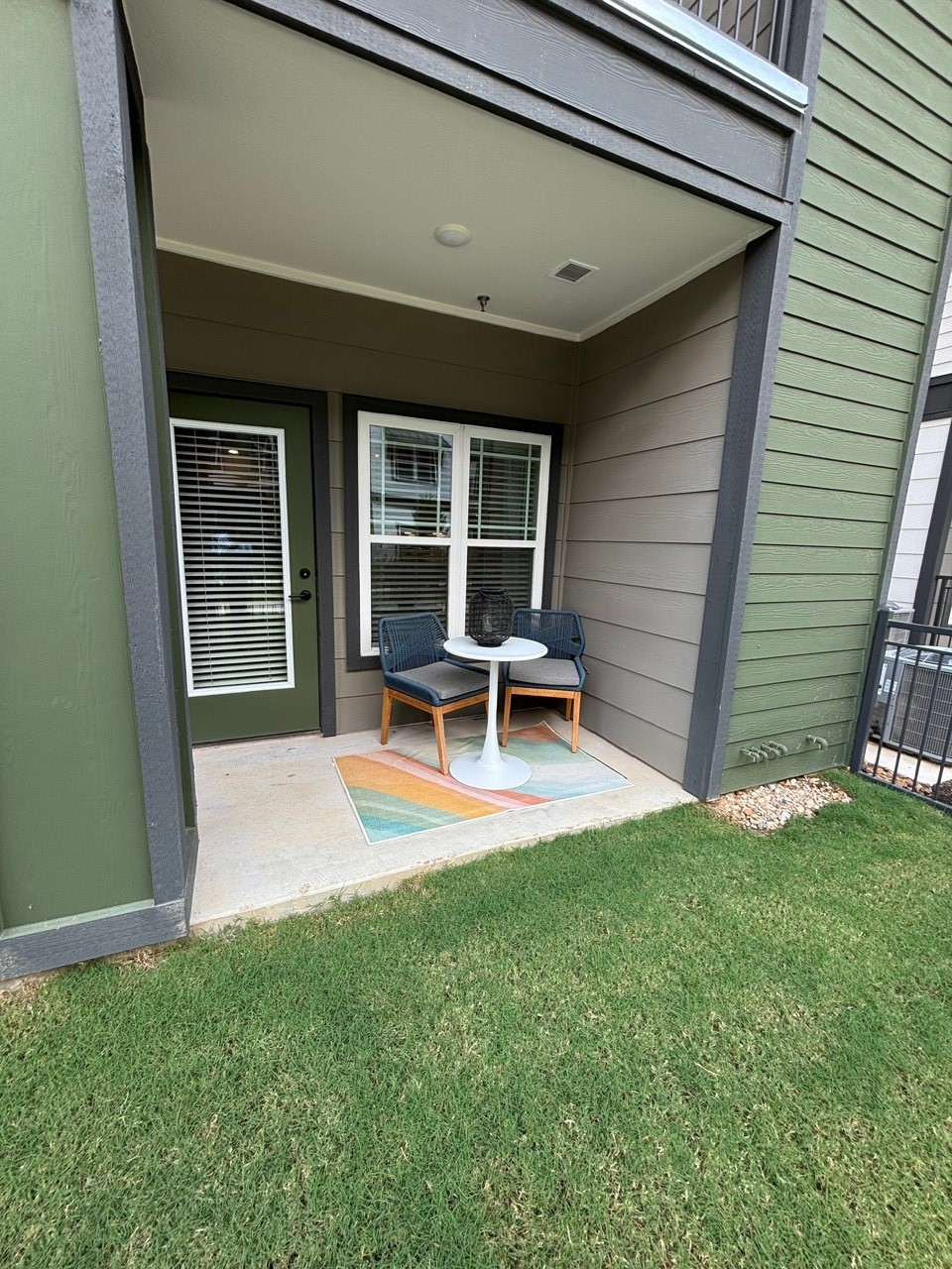 2953 Fm 2920 Rd Spring Branch Spring, TX 77388 - Photo 5 of 8 a view of a backyard with table and chairs with wooden floor and fence