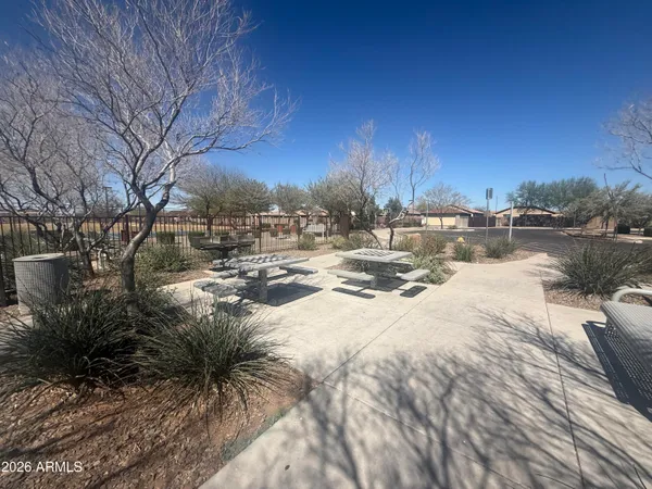 a view of a lake with houses
