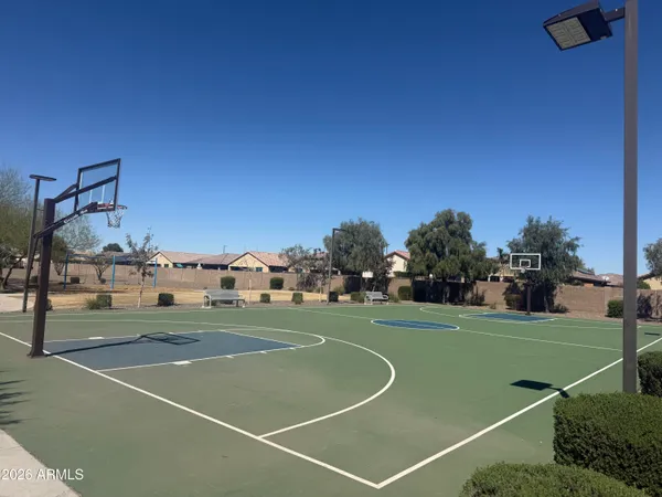a view of a tennis court