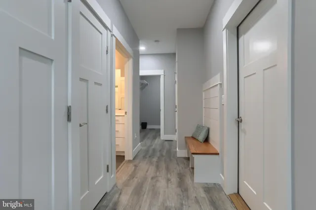 a store room with lots of clutter and storage