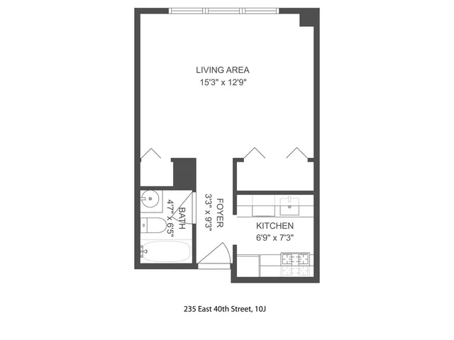 a view of a building with street view