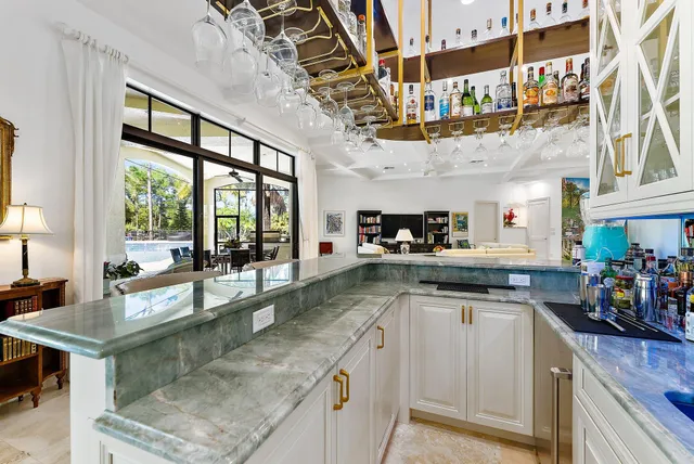 a view of a livingroom with furniture and wooden floor