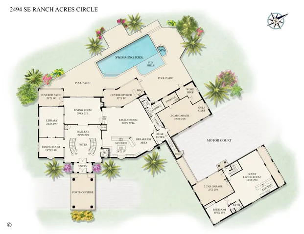 $7,995,000 | 2494 Southeast Ranch Acres Circle, Jupiter, FL 33478