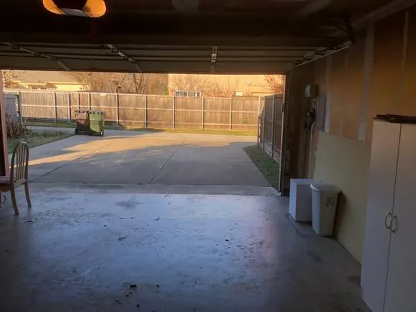 a view of empty room