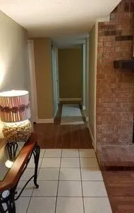 a view of an entryway door