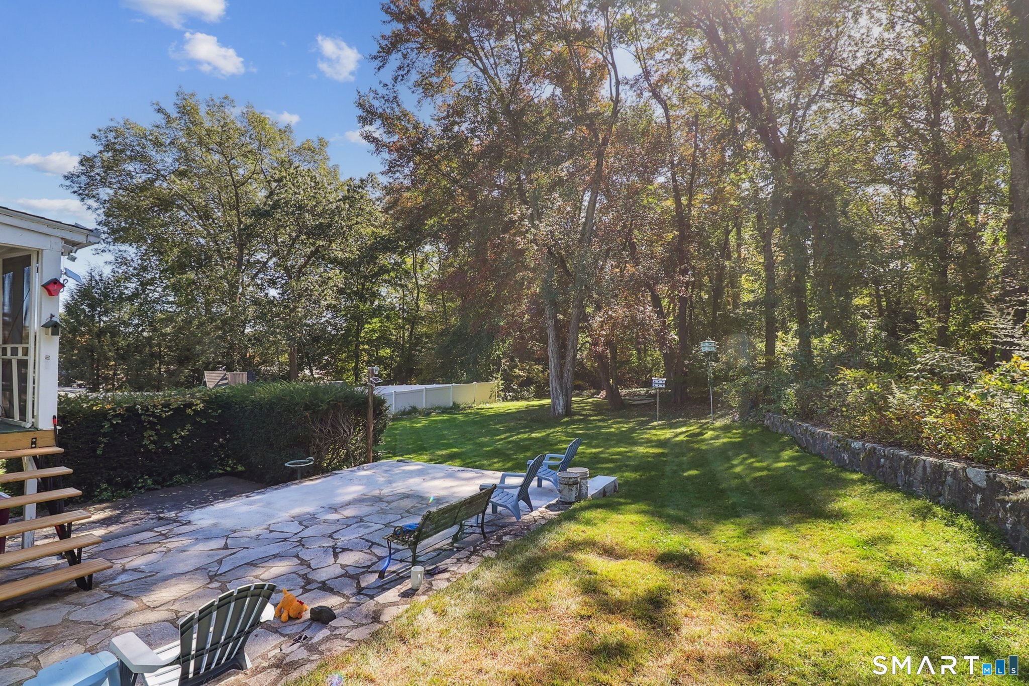 72 Hilltop Road Naugatuck, CT 06770 - Photo 24 of 25 a view of a backyard with green space