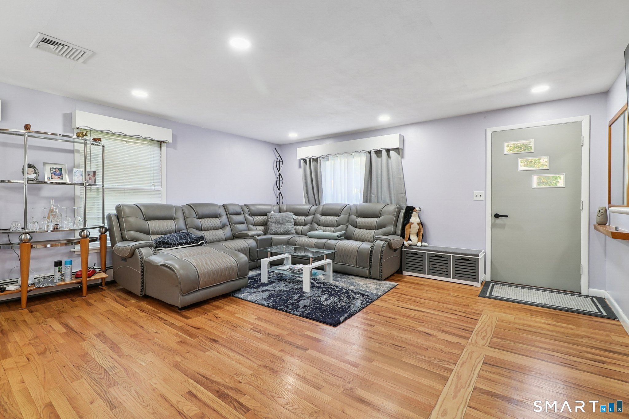 72 Hilltop Road Naugatuck, CT 06770 - Photo 4 of 25 a living room with furniture and a wooden floor