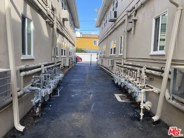 a view of a cars parking space
