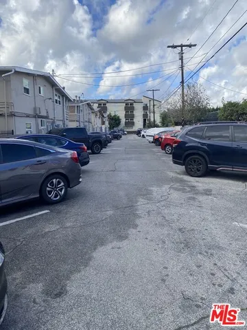 a front view of building with street