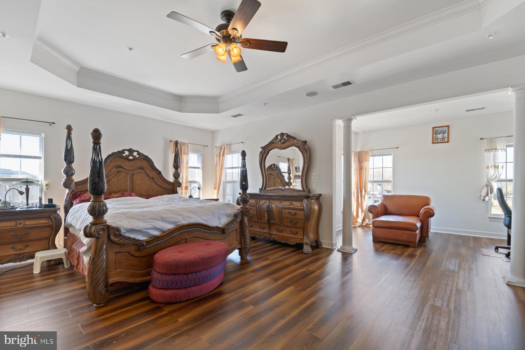 14206 Derby Ridge Road Bowie, MD 20721 - Photo 35 of 77 a bedroom with a bed and a couch