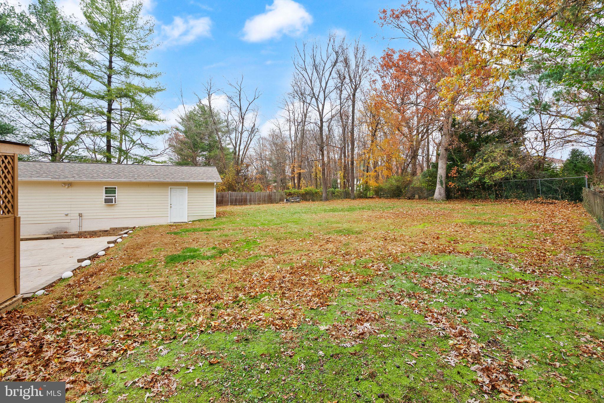 8522 Tysons Court Vienna, VA 22182 - Photo 24 of 27 a view of a yard with a house in the background
