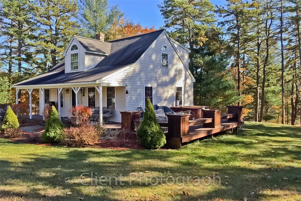 500 Sand Pond Road Limington, ME 04049 - Photo 4 of 34 Deck with Hot Tub