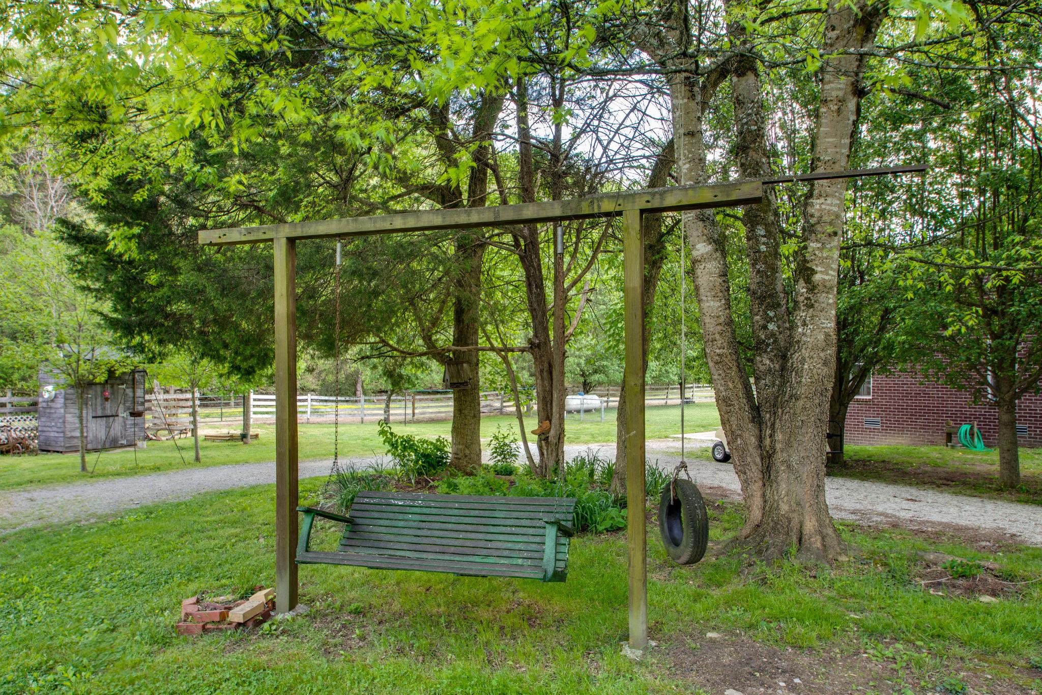 1587 Elnora Road White Bluff, TN 37187 - Photo 7 of 22 Just a swingin and listening to the creek