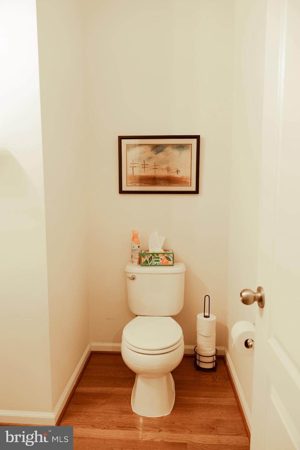 8453 Winding Trail Laurel, MD 20724 - Photo 6 of 24 a bathroom with a toilet and a shower