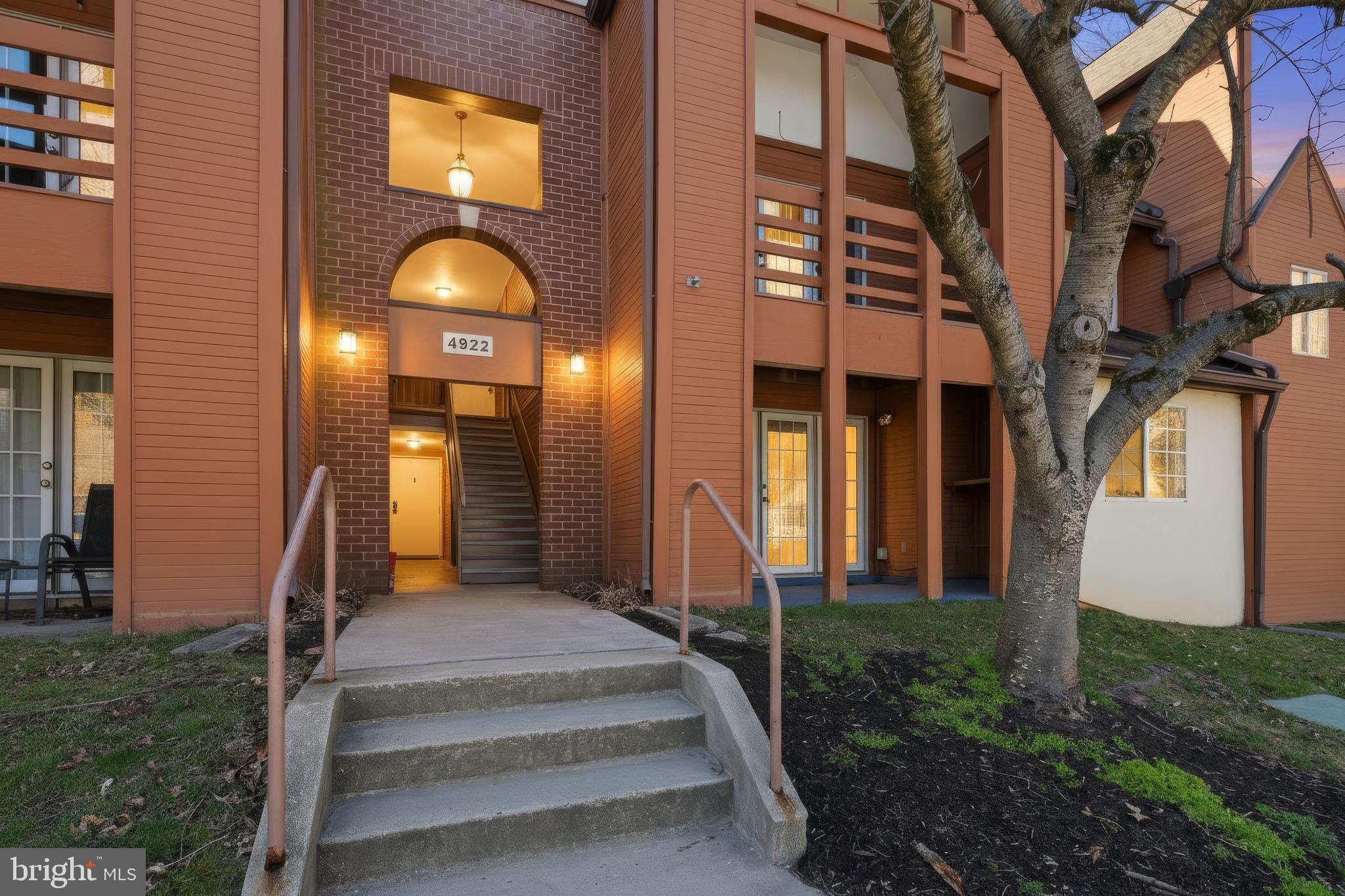 Charming entrance to a cozy home.
