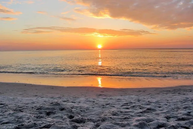 a view of an ocean and beach