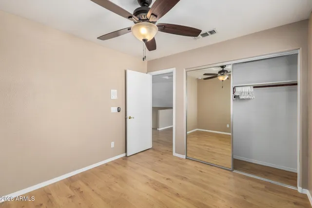 wooden floor in an empty room