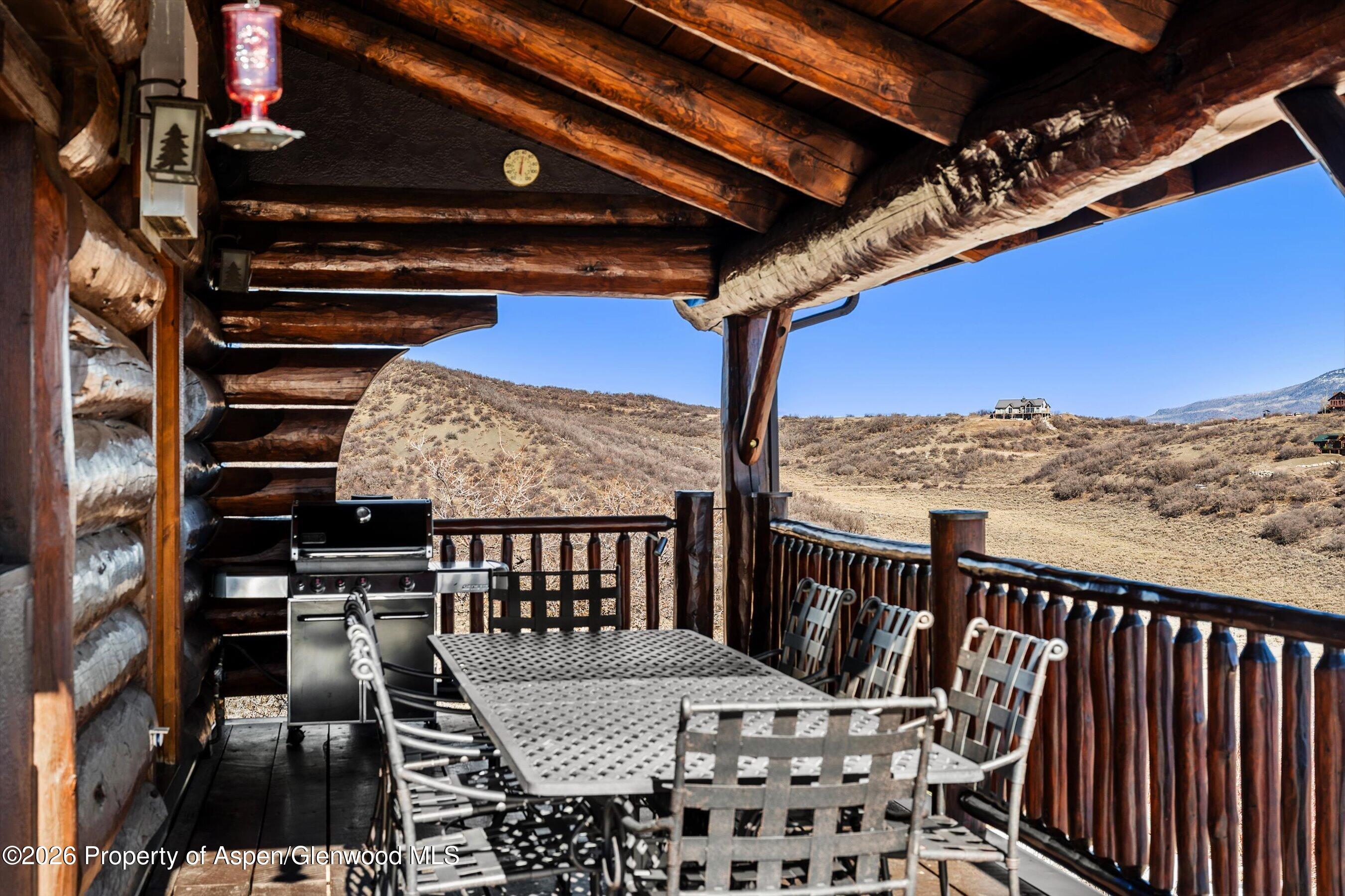 1450 Mesa Road Snowmass, CO 81654 - Photo 39 of 49 16DeckTableWithGrill