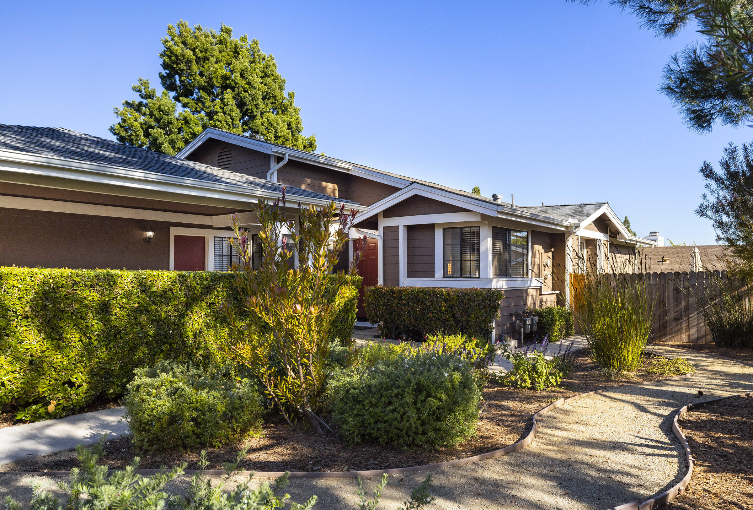 4017 Primavera Road, Unit A Santa Barbara, CA 93110 - Photo 1 of 17 a front view of a house with a yard