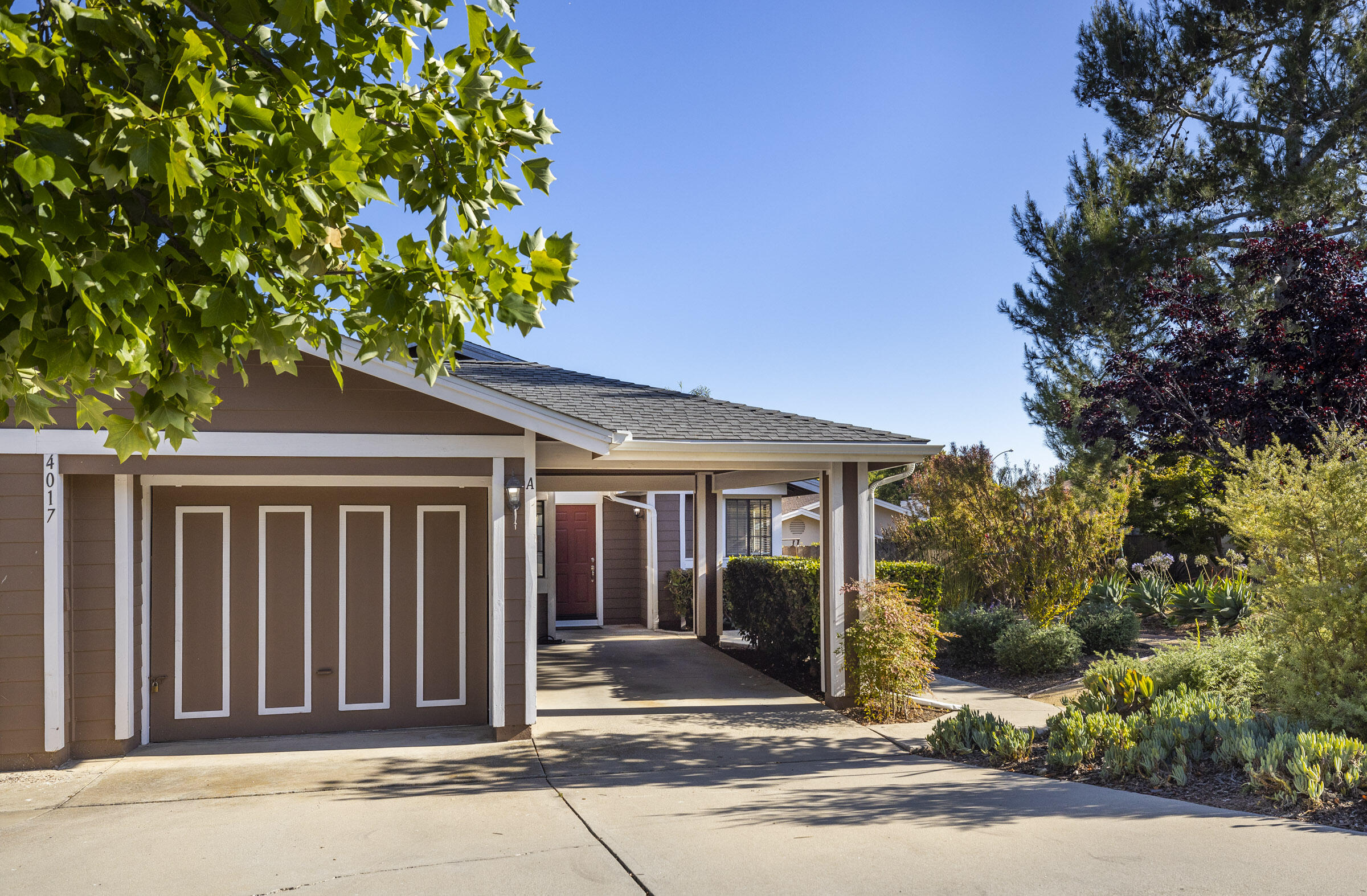 4017 Primavera Road, Unit A Santa Barbara, CA 93110 - Photo 2 of 17 a house view with a outdoor space