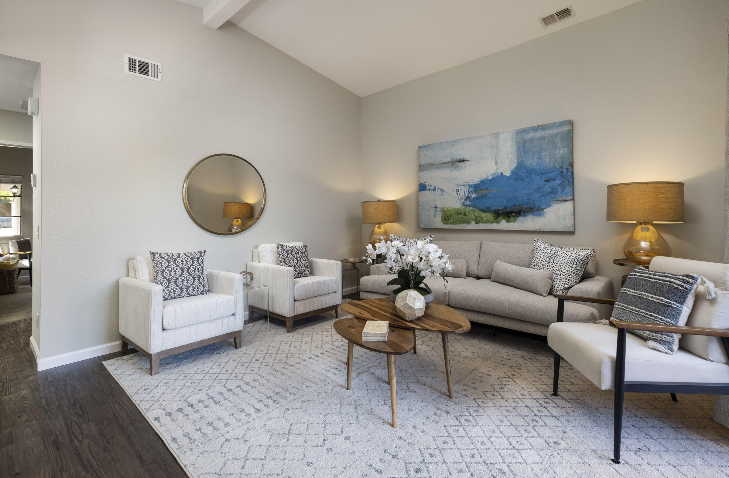 4017 Primavera Road, Unit A Santa Barbara, CA 93110 - Photo 6 of 17 a living room with furniture