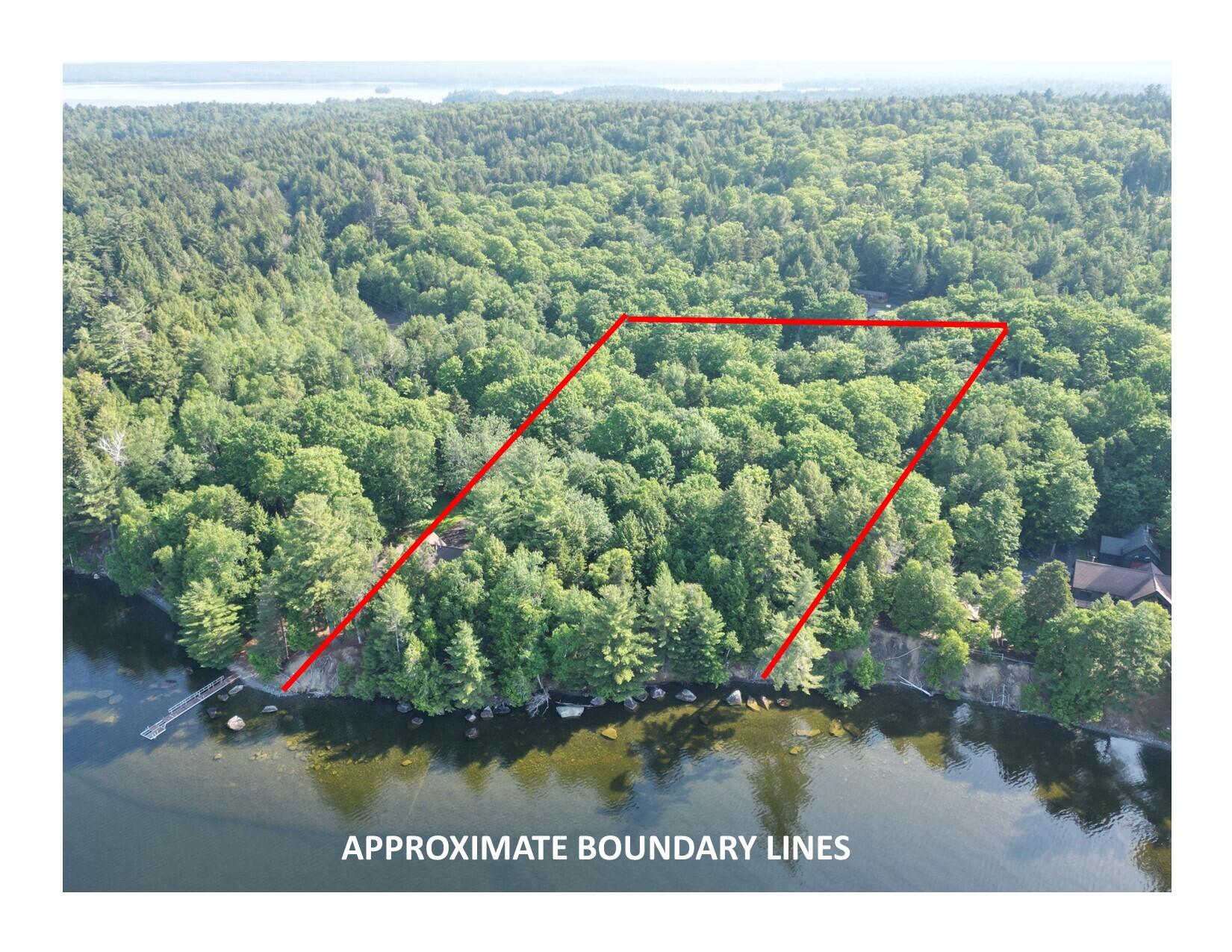 10 Black Point Road Beaver Cove, ME 04441 - Photo 2 of 16 aerial lot lines