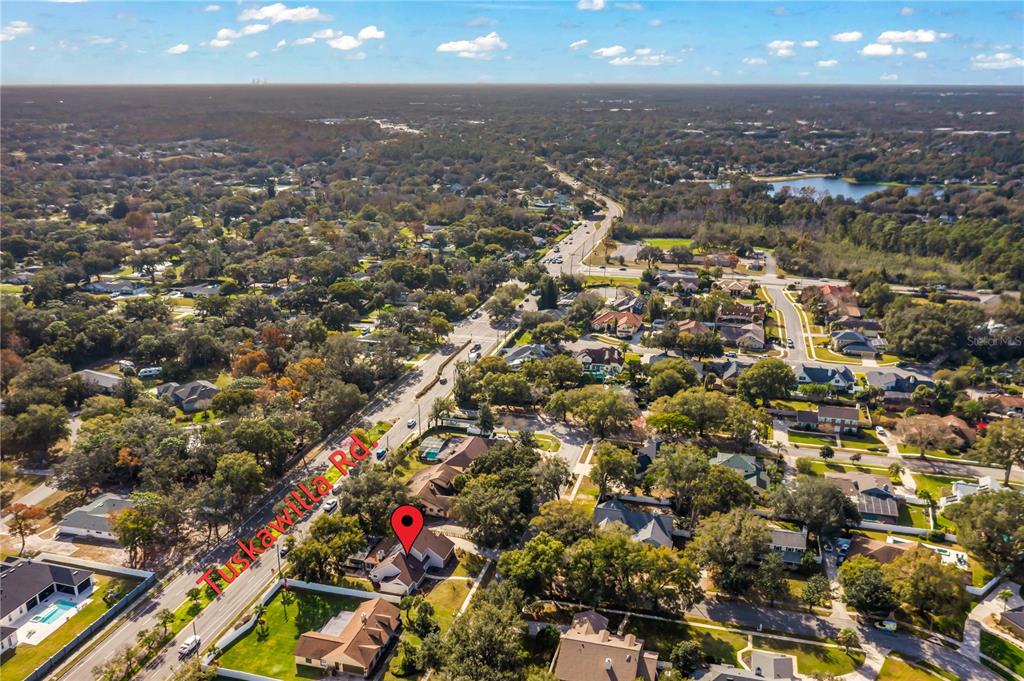 4951 Courtland Loop Winter Springs, FL 32708 - Photo 35 of 36 an aerial view of residential building with green space