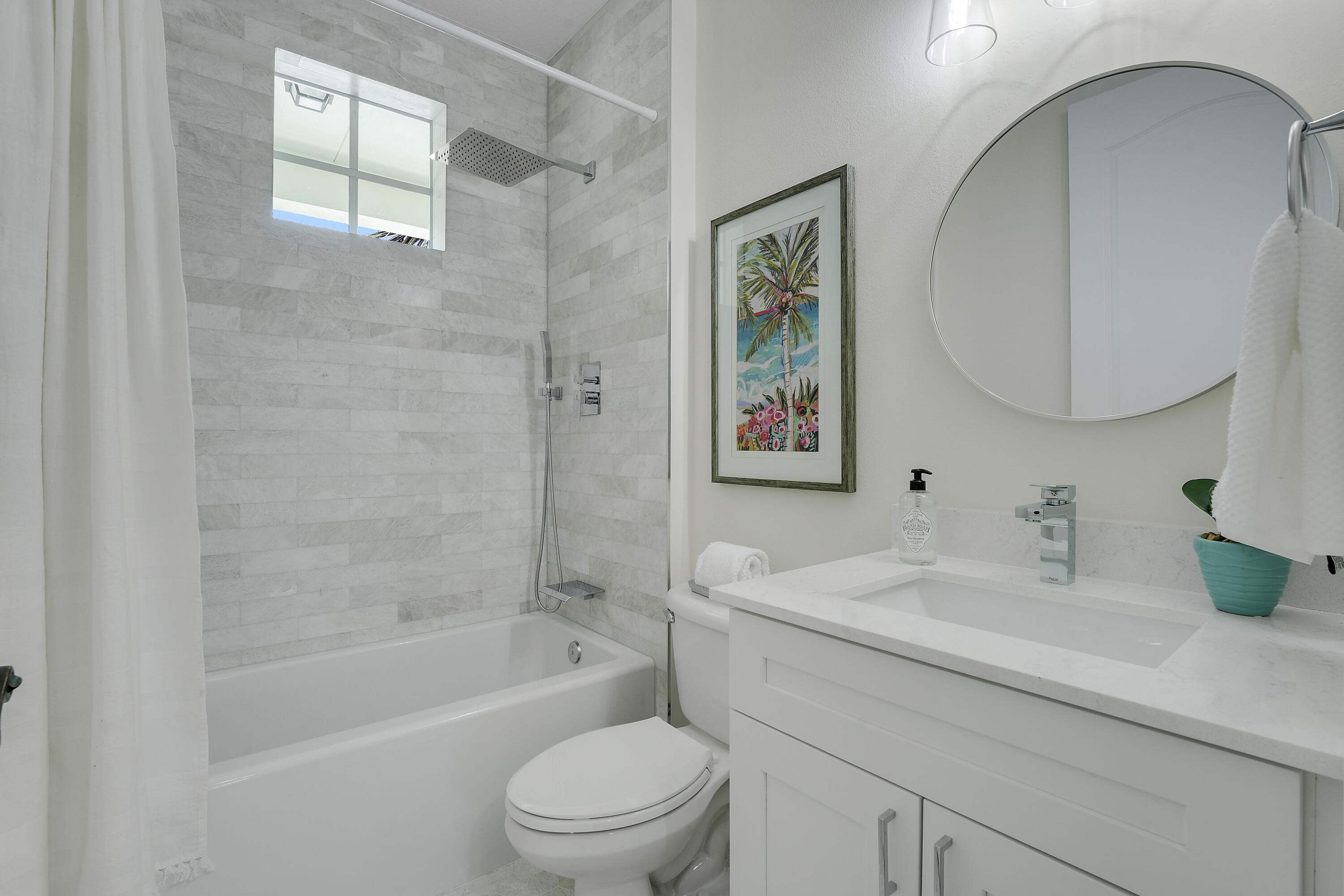 112 Spikerush Road Jupiter, FL 33458 - Photo 34 of 49 Marble Shower/Full Bath Upstairs