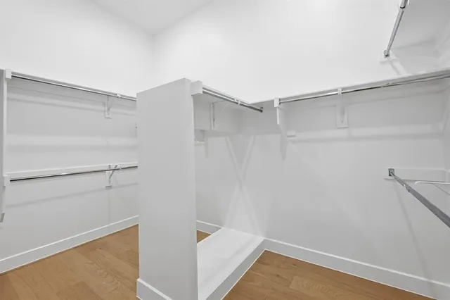 a view of walk in closet