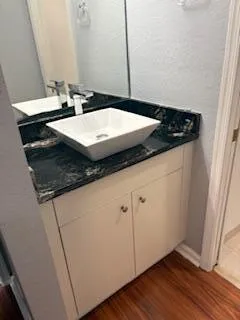 a close view of utility room