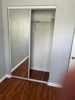 a view of wooden floor